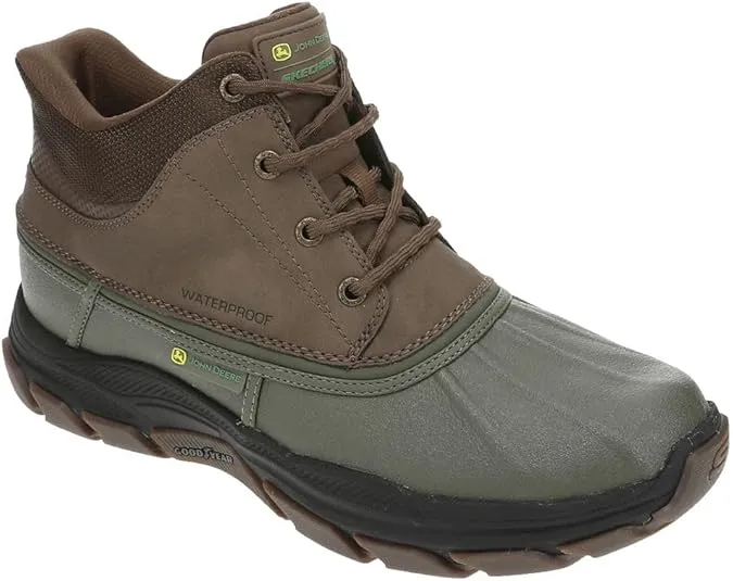Skechers Men's John Deere Respected Swamper Rain Boot