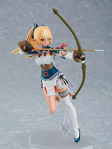 Max Factory Hololive Production: Shiranui Flare Figma Action Figure, Multicolor