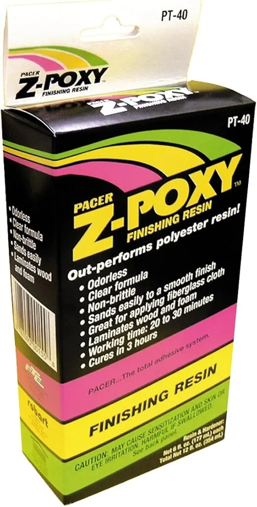 Pacer Technology (Zap) Z-Poxy Finishing Resin Adhesives, 12 oz