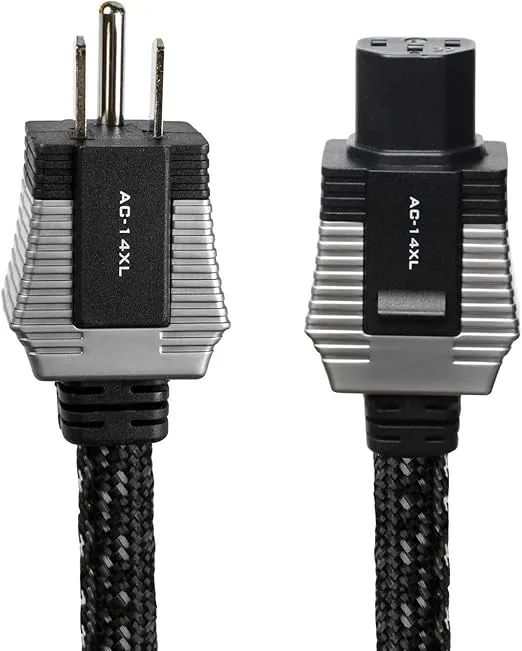 Pangea Audio AC 14 XL MKII Audiophile Power Cable Cord Upgrade for Audio, Video and Electronic Gear (1.5 Meter)