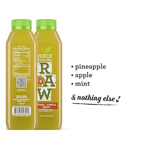 6-Day Juice Cleanse with Coconut Fusion by Juice From the RAW® - 100% Raw Cold-Pressed Juices (36 Total 12 oz. Bottles)