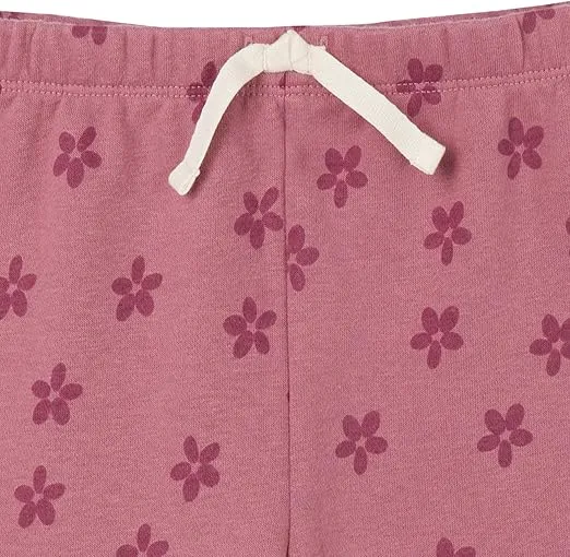 Gerber Baby Girls' Toddler 2-piece Fleece Sweatshirt and Jogger Set