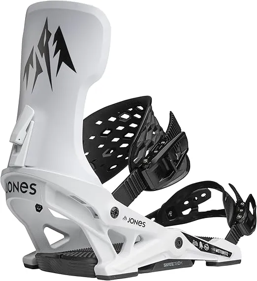 Jones - Men's Meteorite - Standard Skate Tech - Ideal for All-Terrain Cruising, Freestyle and surf slashing - 1 Year Warranty - Size L - Color Snow White