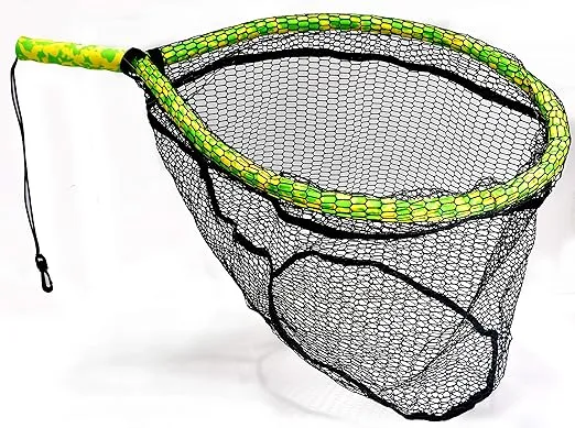 ForEverlast Inc. Generation 2 Floating Fishing Landing Net, Non-Snag Net for Wade Fishing, Fly Fishing, & Kayak Fishing