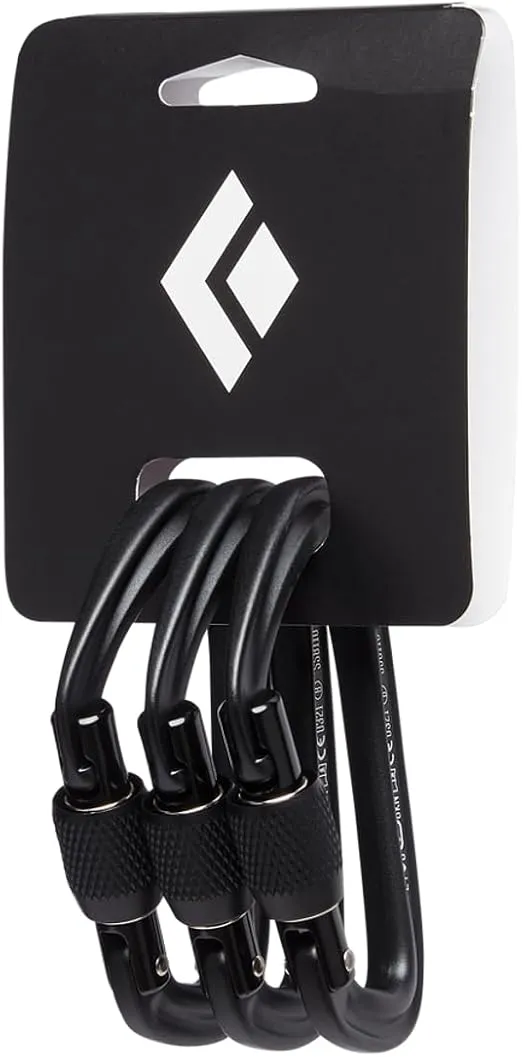 BLACK DIAMOND Hotforge Screwgate 3 Pack