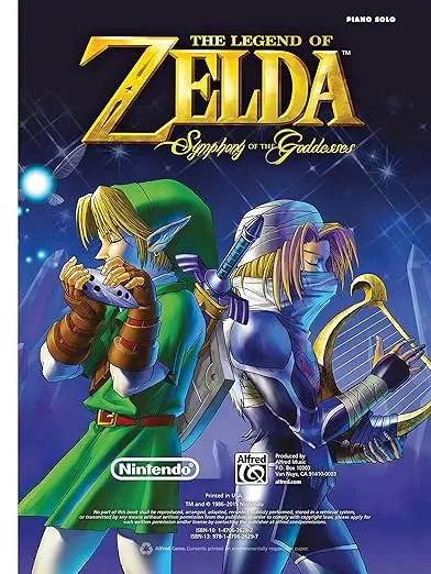 The Legend of Zelda Symphony of the Goddesses: Piano Solos