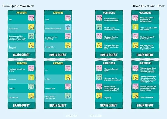 Brain Quest Workbook: 5th Grade Revised Edition (Brain Quest Workbooks)