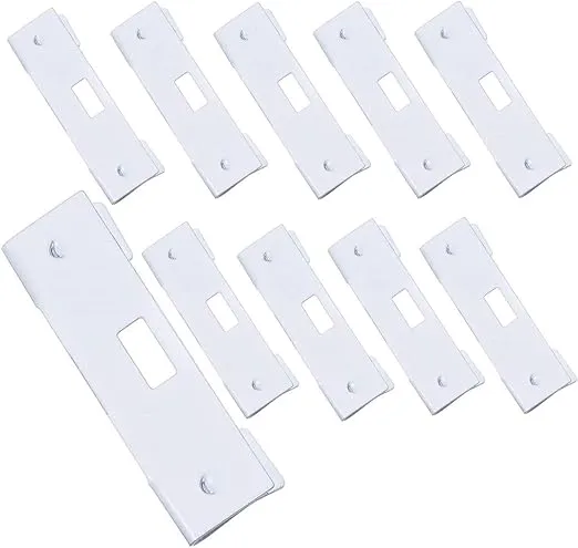 Vertical Blind Repair Vane Savers 12pcs Blind Repair Clip Vertical Blind Repair Tabs, Window Blinds Replacement