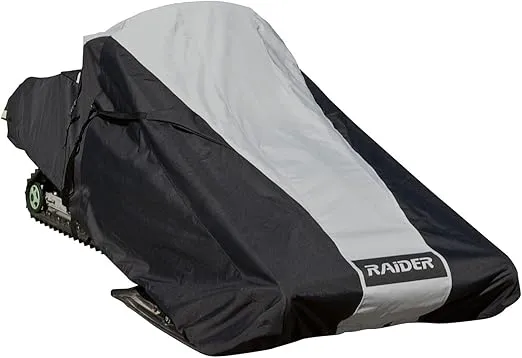 Raider 02-7746 DT-Series Premium XX-Large Heavy-Duty Snowmobile Storage Cover, black