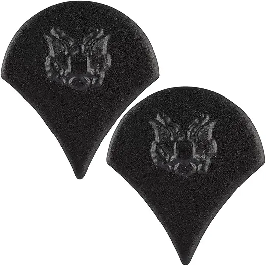 US Army SPC E4 Subdued Black Metal Pin On Rank Pair