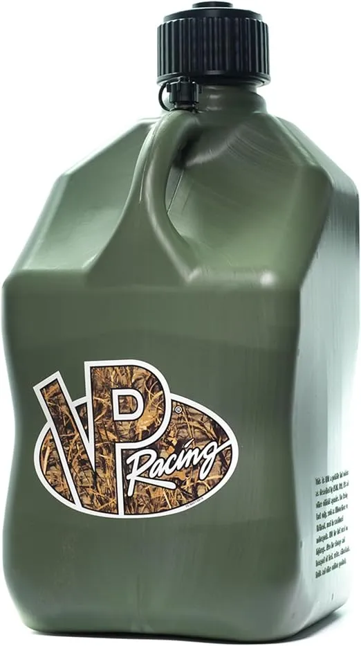 VP Racing 5.5 Gallon Square Camo Racing Utility Jug, 1 Camo Jug