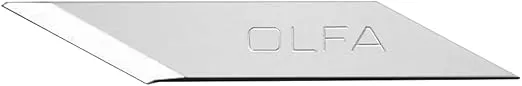 OLFA 4mm Multi Purpose Art Knife Blade Set, 25 Blades (KB-5/30B) - Precision Hobby Craft Knife Replacement Blade Kit for Graphics, Models, Miniatures, Stencil, Fits Most 4mm Art Knives