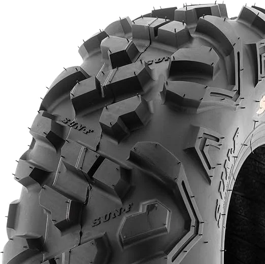 Set of 2 SunF Power.II 23x7-10 ATV UTV Off-Road Tires, All-Terrain, 6 PR, Tubeless A051