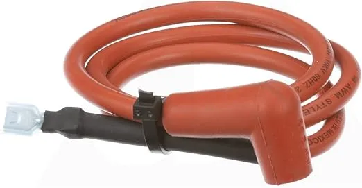 HONEYWELL 394800-30 0" Ignition Cable Assembly with right angle boot