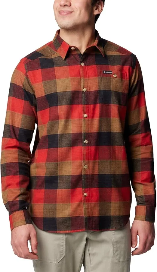 Columbia Men's Cornell Woods Flannel Long Sleeve Shirt