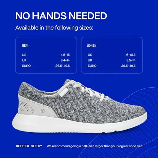 Kizik Shoes: Madrid Comfortable Breathable Eco-Knit Slip On Sneakers, Convenient Hands Free Shoes | Walking Shoes for Men, Women and Elderly | Stylish, Orthopedic Shoes for Athleisure and Travel