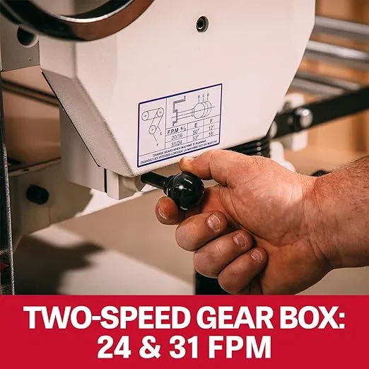 JET 20-Inch Planer, Helical Cutterhead, 5 HP, 230V 1Ph (Model JWP-208HH)