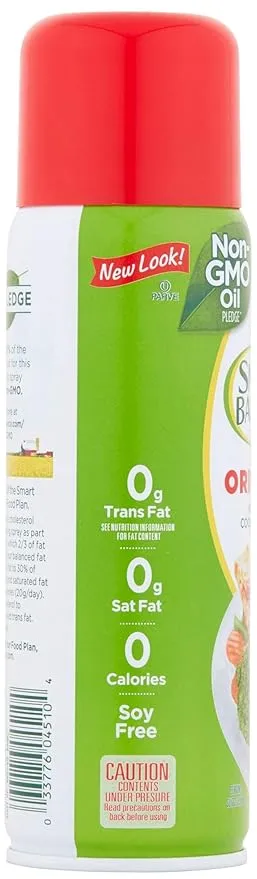 Smart Balance Cooking Spray, Non-Stick Original , 6 Ounce (Pack of 2)