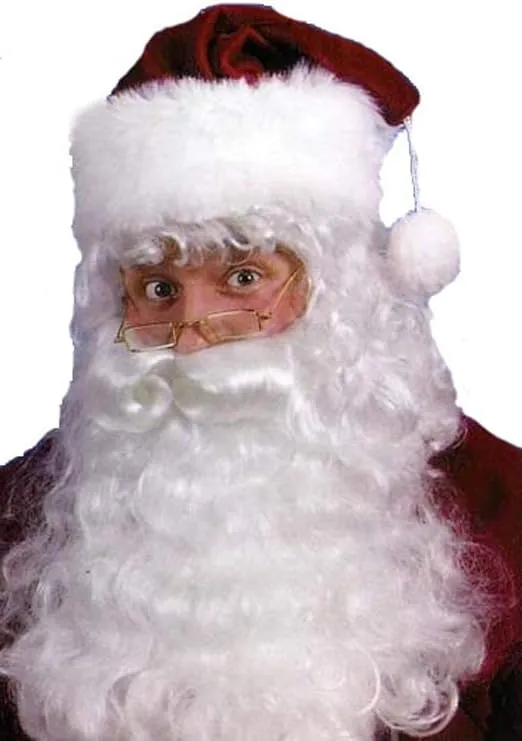 Fun World Quality Santa Beard and Wig Set