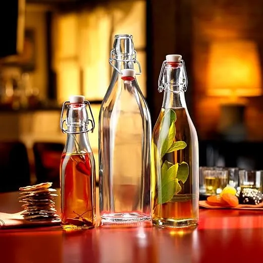 Bormioli Rocco Swing Bottle - 12.5CL (4.25 oz) - Clear