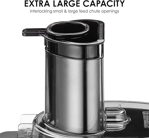 Waring Commercial WFP16SCD 4 Quart Continuous Feed Food Processor, 2 HP Motor, Extra Large Feed Tube, Patented LiquiLock Seal Bowl System, Includes 4 Quart Clear Cutter/Mixer Bowl, Dicing, Shredding, Slicing, Whipping Disc and a Standard S blade for Chop