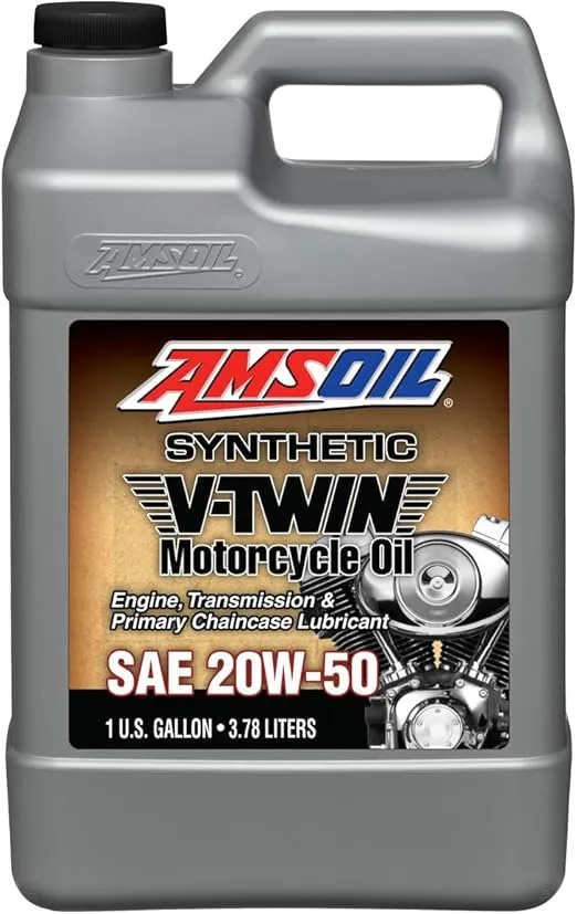 Amsoil 20/50wt Full Synthetic V-Twin Motorcycle Oil
