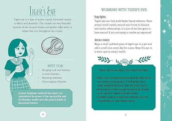 The Teen Witches' Guide to Crystals: Discover the Secret Forces of the Universe... and Unlock your Own Hidden Power! (The Teen Witches' Guides, 2)