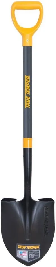 The Ames Companies, Inc 2586100 True Temper D-Grip Digging Shovel with Fiberglass Handle