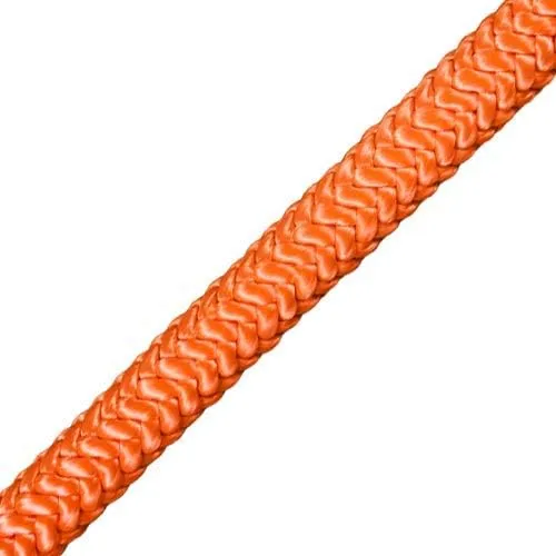 Steel Core Flip Line Kit for Tree Climbing, 1/2 in x 8 ft - USA Made, Adjustable Tree Lanyard, Arborist Equipment Positioning Lanyard, Low Stretch & Cut Resistant