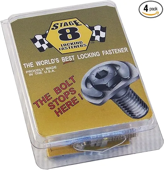 Stage 8 3950 Turbo Locking Nut Kit with 8mm-1.25 Nuts