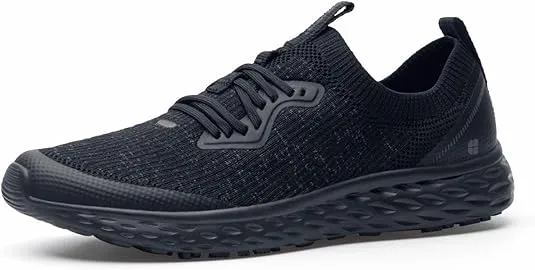 Shoes for Crews Everlight Pro, Women's Slip Resistant Work Shoes, Water Resistant, Black