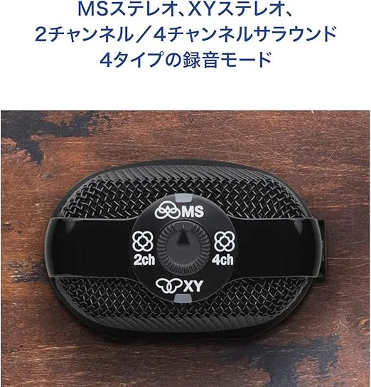 ZOOM H2n Handy Recorder with MS Microphone (Japan Import)