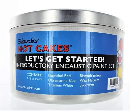 Encaustic Wax Paint Set- Lets Get Started! Hot Cakes Set