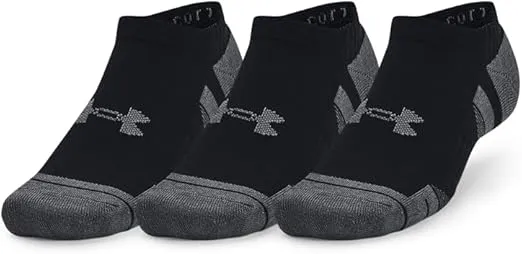 Under Armour Unisex Adult Performance Cotton No Show Socks (3 Pairs)