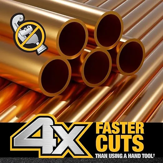 DEWALT IMPACT CONNECT Copper Pipe Cutter, Impact Driver Attachment, Tubing Cutter (DWACPRIR)