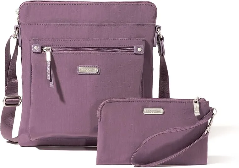 Baggallini Women's Go Bagg with RFID Phone Wristlet
