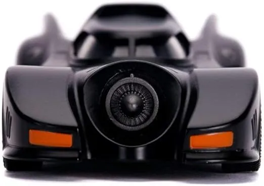 Jada Toys DC Comics 1:32 1989 Batmobile Die-cast Car with Batman Figure, Toys for Kids and Adults (JadaToys31704) , Black