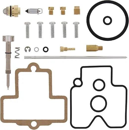 All Balls Racing 26-1498 Carburetor Rebuild Kit Compatible with/Replacement For Kawasaki KLX400R 2003, KLX400R NON CA MODELS PUMPER CARB 2004, Suzuki DRZ400E 2000-2003, DRZ400K 2000-2003