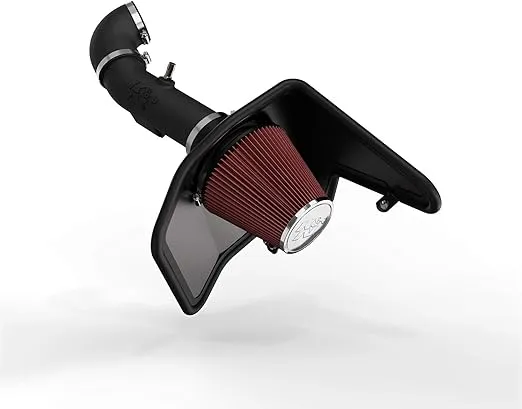 K&N Cold Air Intake System: High-Flow Air-Filter, Increase Performance & Horsepower: Compatible with 2011-2015 CHEVROLET Camaro, 63-3078
