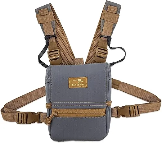 Marsupial Gear Enclosed Binocular Pack, Wolf/Coyote, Small
