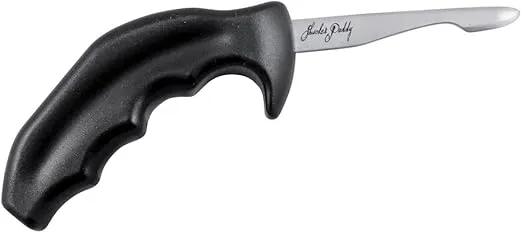 Swissmar Swissmar Shucker Paddy Universal Oyster Knife, Black Handle