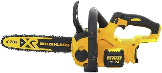 DEWALT DCCS620B 20V Max Compact Cordless Chainsaw with Brushless Motor, Tool Only