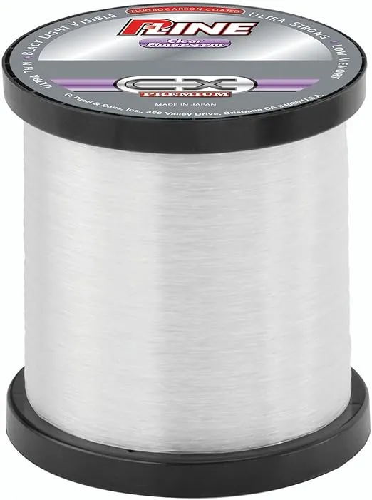 P-Line CX Premium Moss Green Fishing Line 3000 YD Bulk Spool