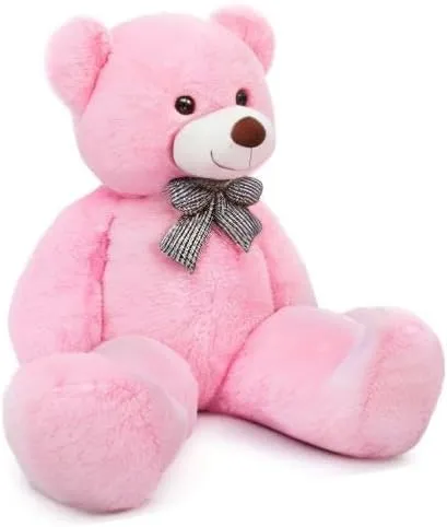 MaoGoLan Huge Pink Stuffed Animals 47 inch Life Size Cute Teddy Bears Big Giant Teddy 4 Feet for Baby Girls Shower Decorations