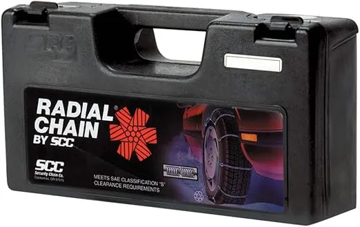 Security Chain Company SC1034 Radial Chain Cable Traction Tire Chain - Set of 2