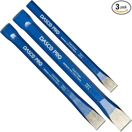 Dasco Pro 44 Cold Chisel Kit, 3-Piece Set