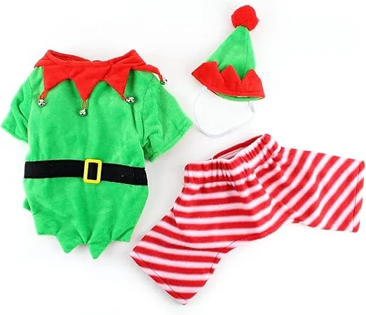 Midlee Dog Elf Costume (Small)