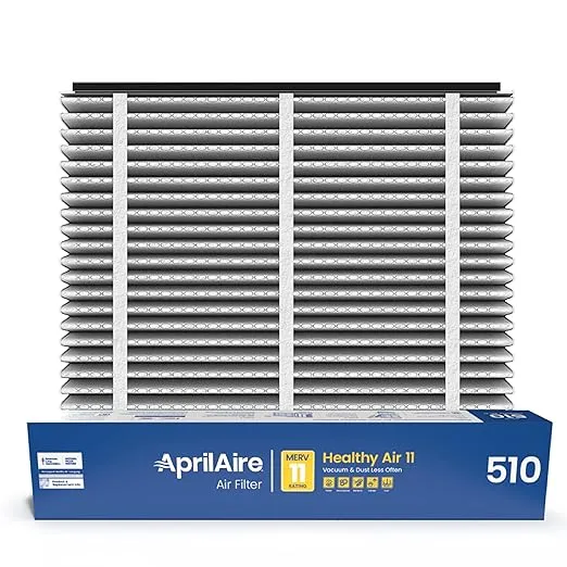 AprilAire 510 Replacement Filter for AprilAire Whole House Air Purifiers - MERV 11, Clean Air & Dust, 31x28x4 Air Filter (Pack of 2)