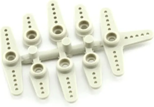 Du-Bro 674 Super Strength Servo Arms Standard Jr Servos (8-Pack)