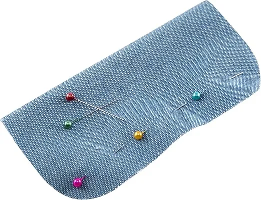 Singer 00358 Pearlized Head Straight Pins, Size 20, 90-Count